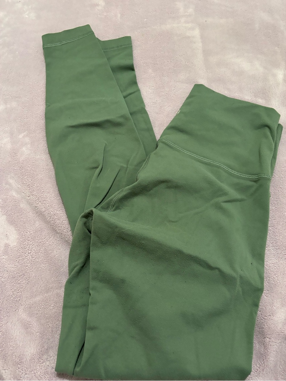 Sage Green High-Waist Leggings